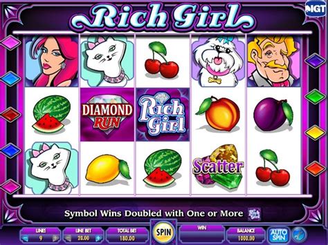 Rich girl free spins  This red-headed girl lives a life of luxury thanks